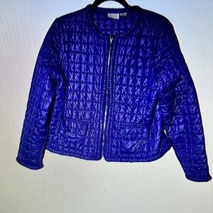 Zenergy quilted jacket size 0 by Chico’s